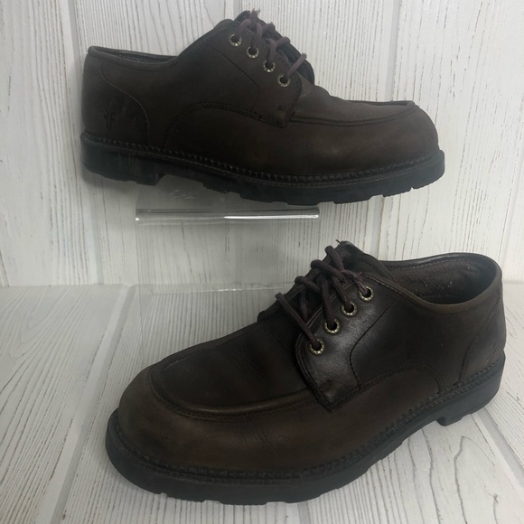 Frye Livingston Lace Up Shoes Brown 8.5 M main image 9
